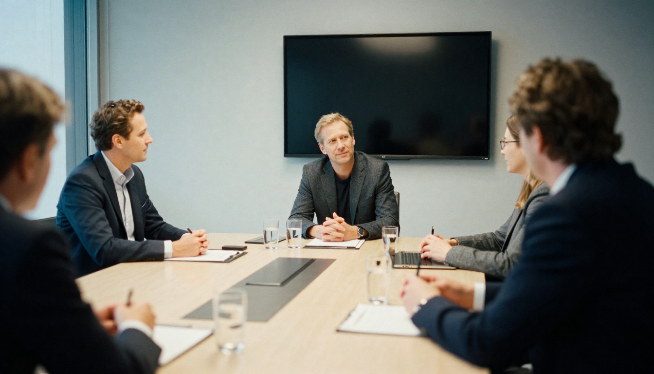 Candlesscentex consultants in overleg met klant over automatisering strategie